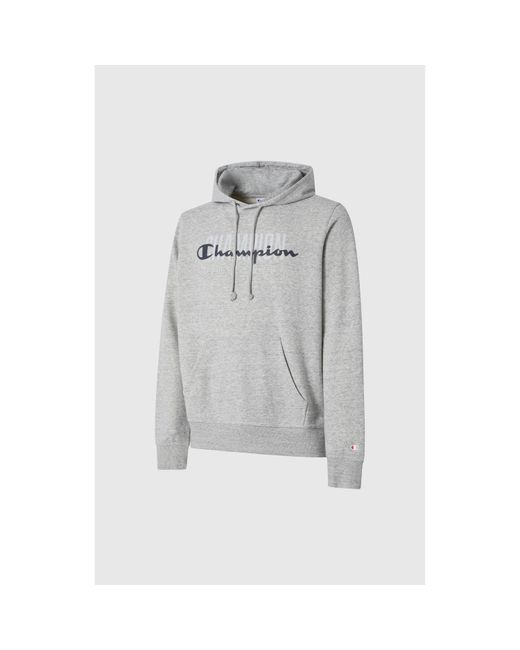 Champion Gray Overhead Hoodie for men