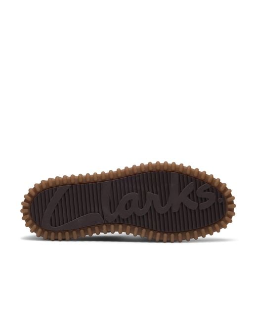 Clarks Brown Moc Toe Formal Shoes