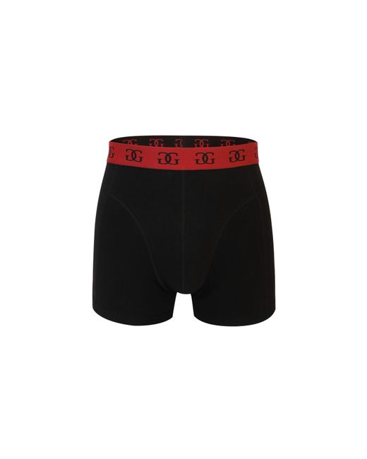 GIORGIO Black Essential 5-Pack Trunks for men