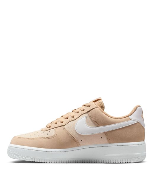 Nike Brown Air Force 1 07 Trainers