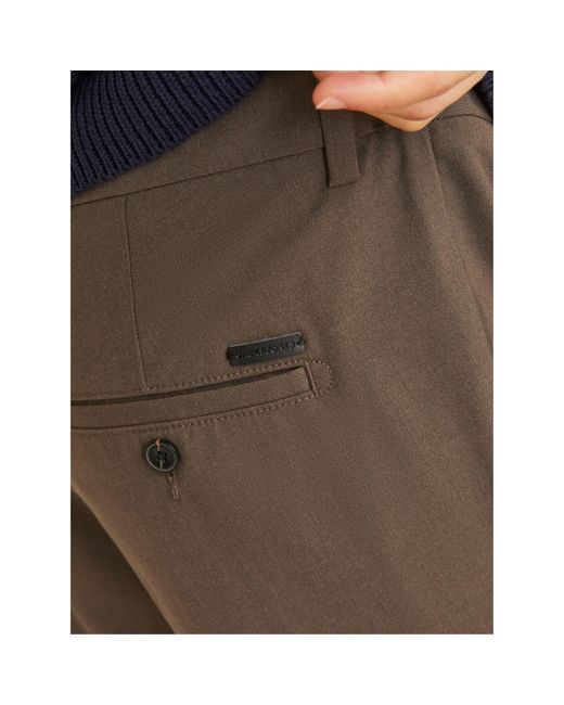 Jack & Jones Gray Marco Connor Chinos for men