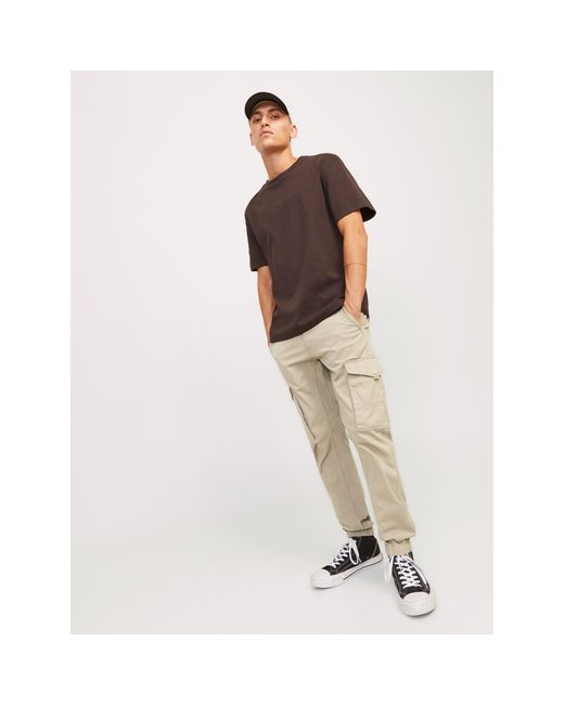 Jack & Jones Natural Paul Cargo Trouser for men