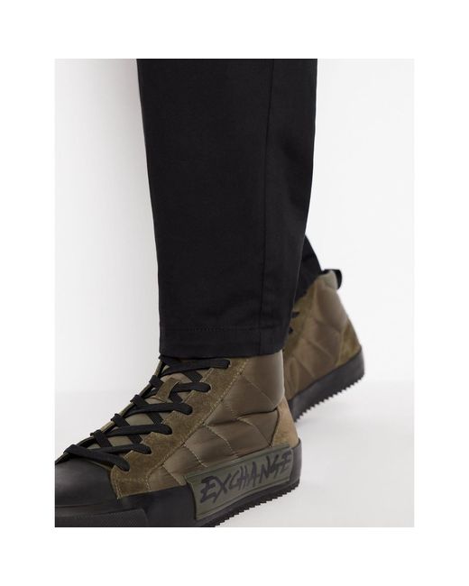 ARMANI EXCHANGE Black Trousers for men
