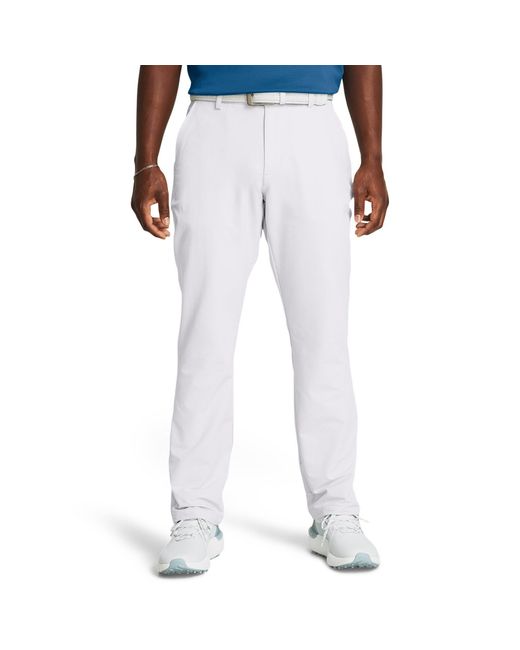 Under Armour Gray Matchplay Tapered Pants for men