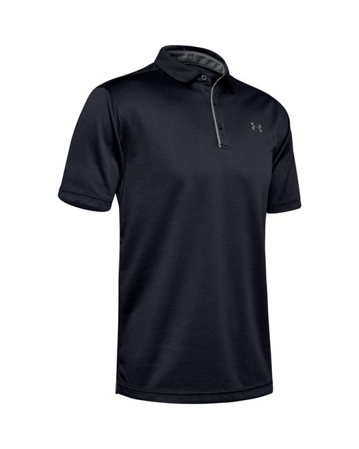 Under Armour Blue Tech Polo Shirt /Graphite) for men