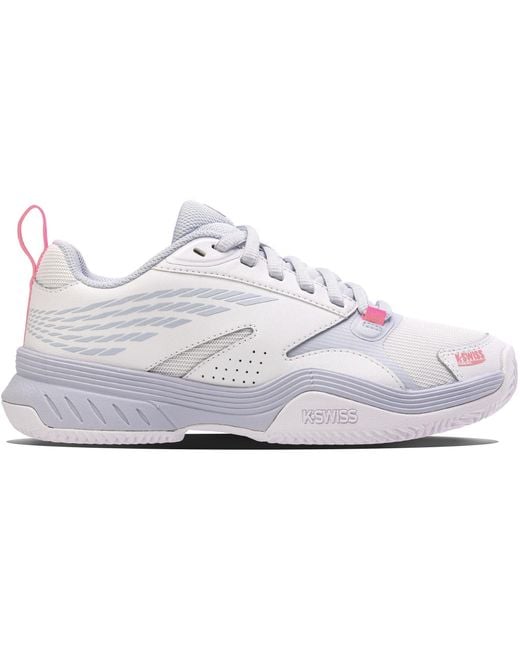 K-swiss White Speedex Padel Lace Up Padel Trainers