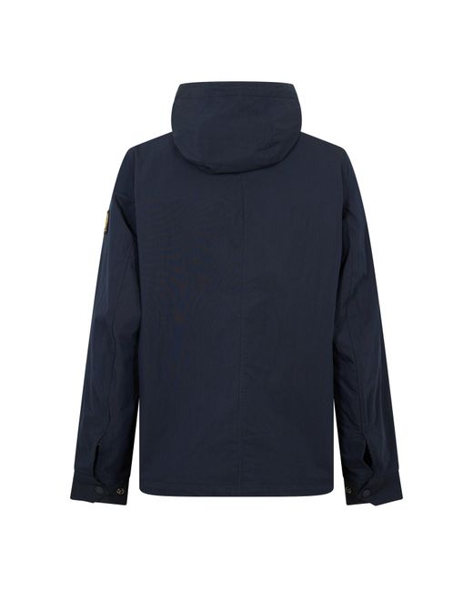 Belstaff Blue Rain Anorak Jacket for men