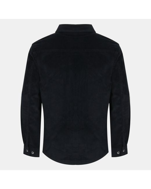 Jack Wills Blue Jw Cord Shirt Sn54 for men