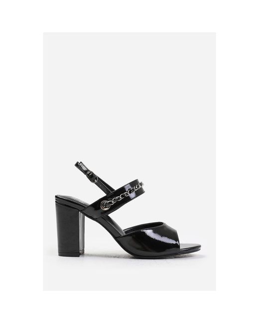 Where's That From Black Block Court Shoes
