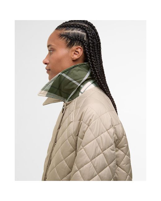 Barbour Natural Laoise Quilted Jacket