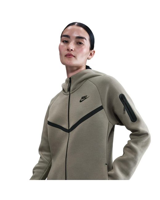 Nike Gray Sportswear Tech Fleece Windrunner