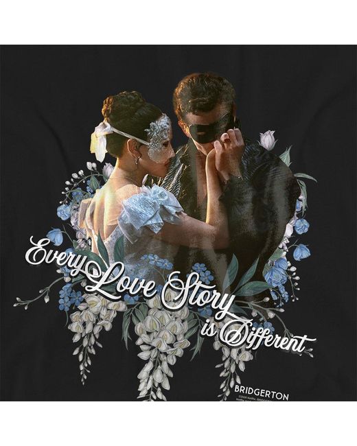 Bridgerton Black Benedict And Sophie T Shirt