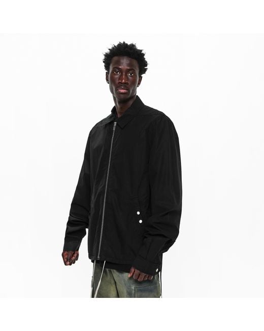 Rick Owens Black Harrington Jacket for men
