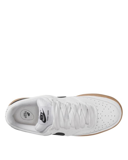 Nike White Low-Top Trainers