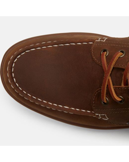 Timberland Brown Boat Shoes for men