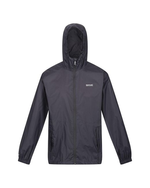 Regatta Black Pack It Iii Waterproof Jacket for men