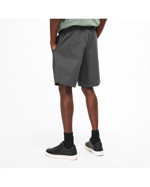 Boss Gray Performance Gym Shorts for men