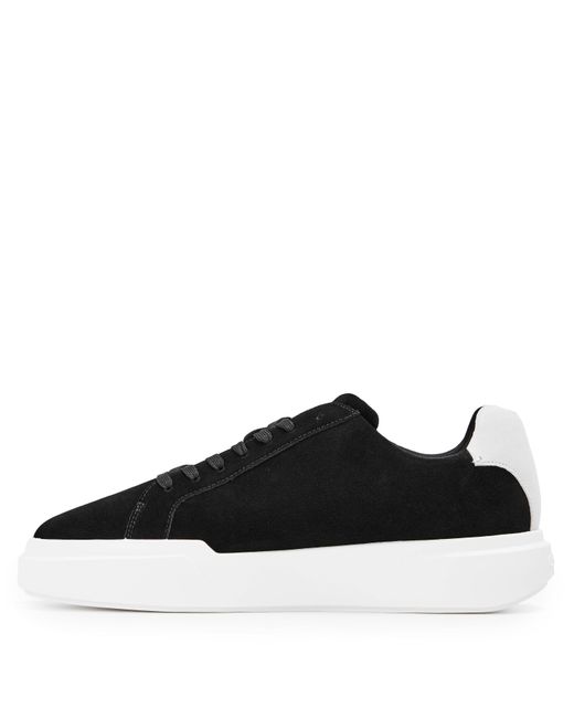 Calvin Klein Black Chunky Cup Low-Top Trainers for men