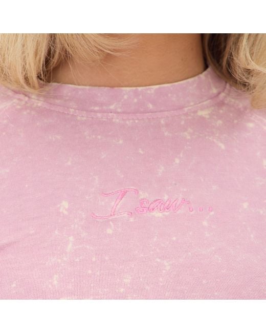 I Saw It First Pink I Saw Washed Tshirt