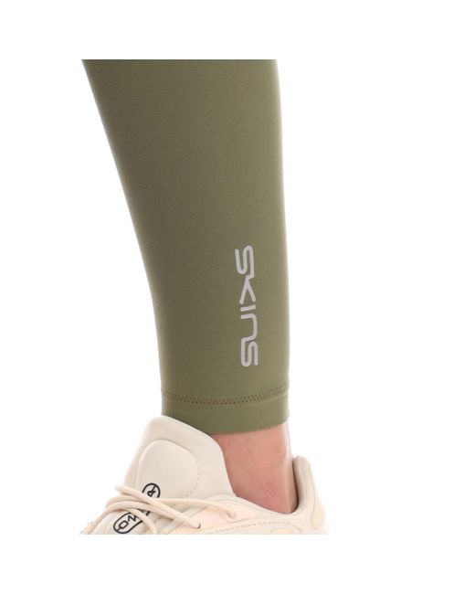 Skins Green Series-3 Soft Long Tights