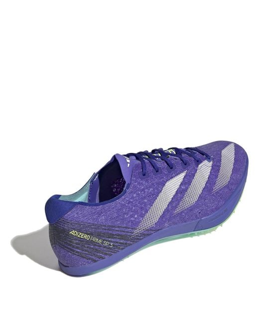 Adidas Blue Adizero Prime Sp3 Training Shoes for men