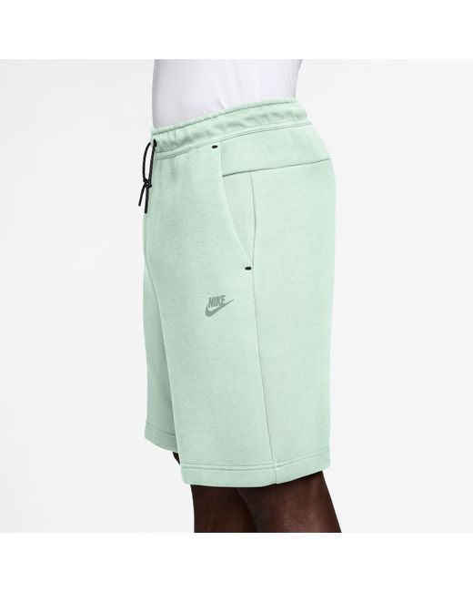 Nike Green Sportswear Tech Fleece Shorts for men