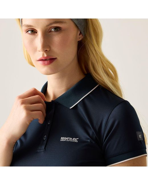 Regatta Blue Remex Ii Polo T-Shirt