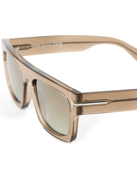 Tom Ford Metallic Fausto Sunglasses for men