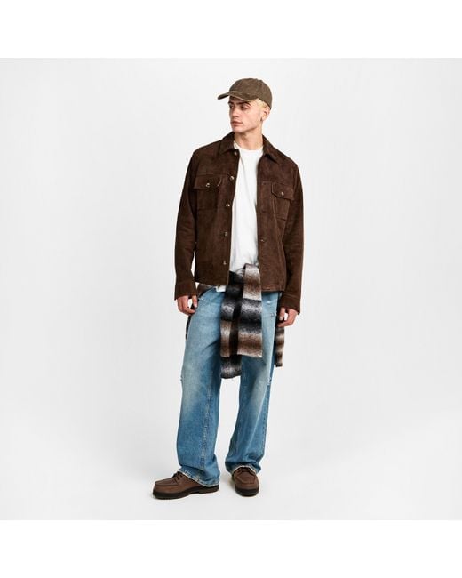 Timberland Brown Heritage Shoe With Gore-Tex Membrane For for men