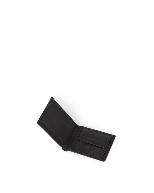Osprey Black Highland Leather Billfold Wallet for men
