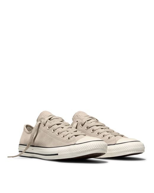 Converse White Canvas Trainers for men