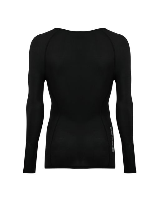 Skins Black Dnamic Ls Top for men
