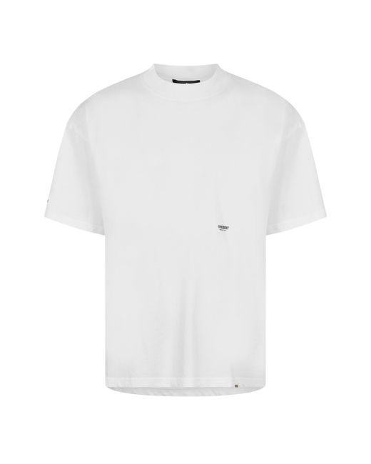 Represent White Oversized T-Shirt for men