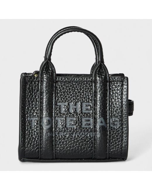 Marc Jacobs Black Tote Charm Keyring