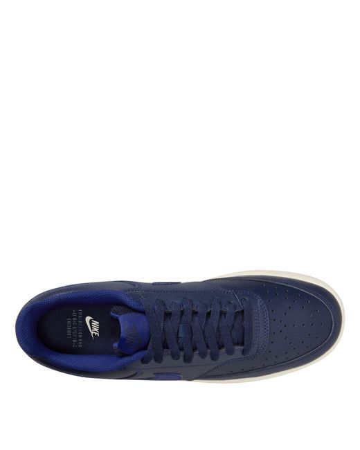 Nike Blue Court Vision Low Trainers for men
