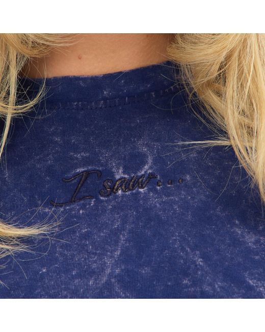 I Saw It First Blue I Saw Washed Tshirt