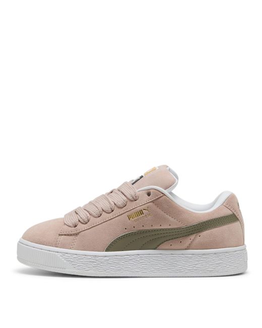 PUMA Pink Suede Xl Trainers