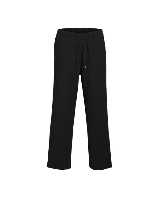Jack & Jones Black Styd Tapered Trousers for men