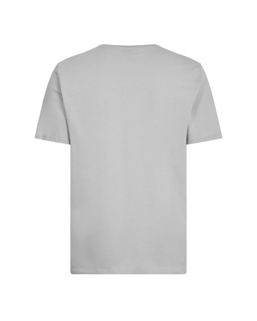 Calvin Klein Gray Ckj Woven Box Regular Fit T-Shirt for men