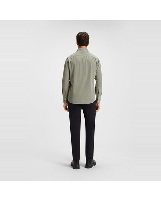 Boss Gray Relegant Long Sleeve Shirt for men
