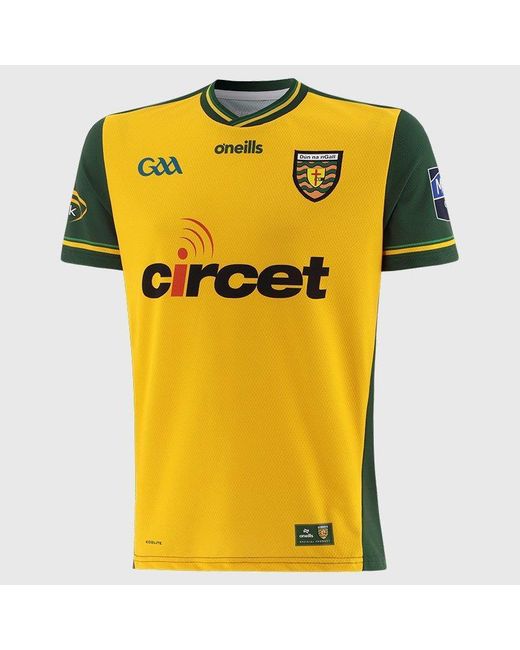 O'neill Sportswear Yellow Donegal Home Jersey Senior for men