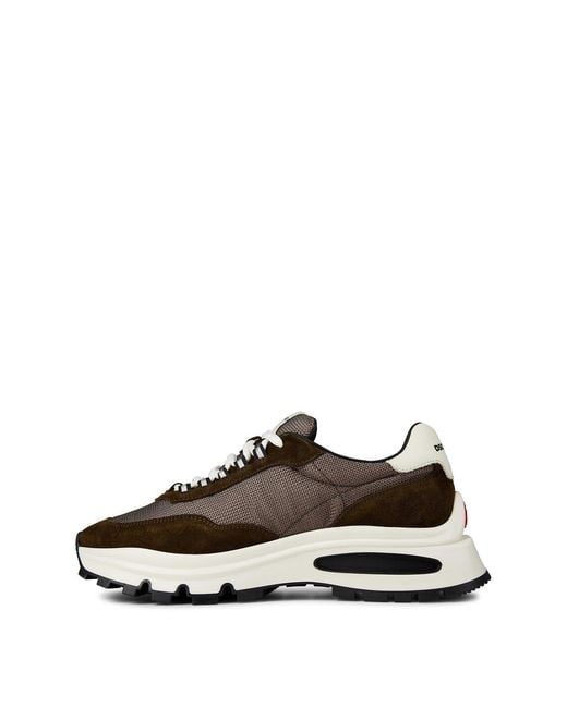 DSquared² Brown Run Ds2 Trainers for men