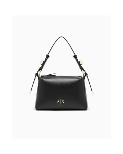 ARMANI EXCHANGE Black Shoulder Bag