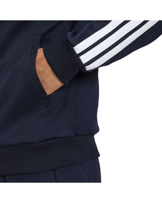 Adidas Blue Hot Tracksuit Top for men