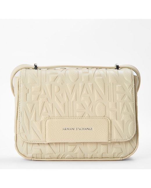 ARMANI EXCHANGE Natural Crossbody Bag