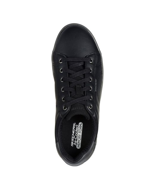 Skechers Black Cavell Court Classic Trainer for men