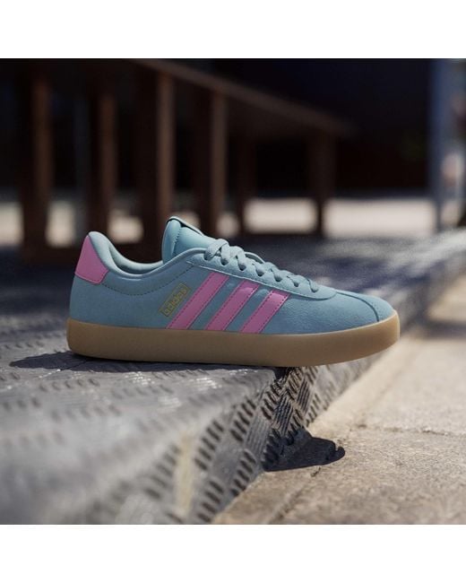 Adidas Blue Vl Court 3.0 Trainers for men