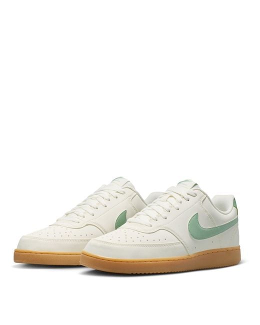Nike Blue Court Vision Low Trainers for men