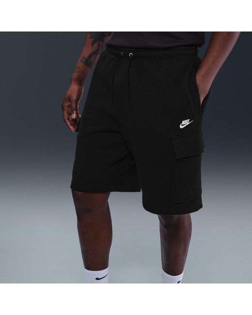 Nike Black Club Cargo Shorts for men