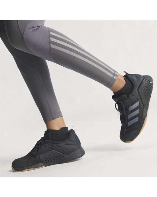 Adidas Gray Performance Gym Leggings